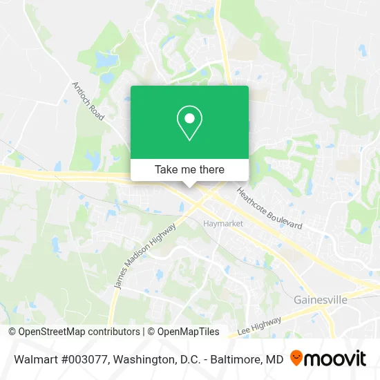 Walmart #003077 map