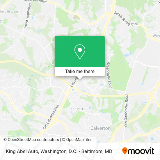 King Abel Auto map