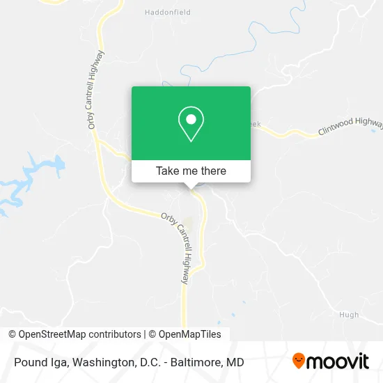 Pound  Iga map
