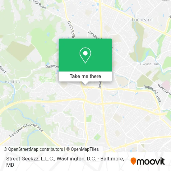 Street Geekzz, L.L.C. map