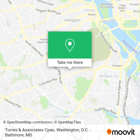 Torres & Associates Cpas map