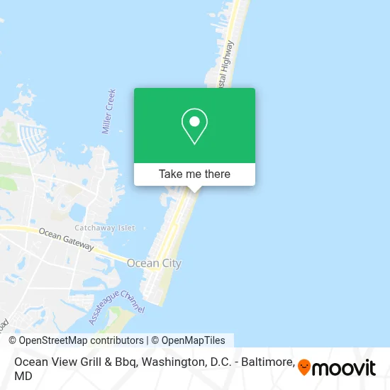 Ocean View Grill & Bbq map