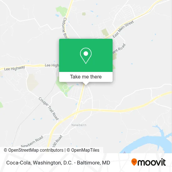 Coca-Cola map