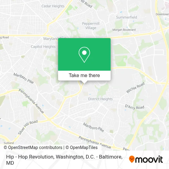 Hip - Hop Revolution map
