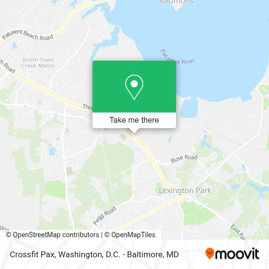 Crossfit Pax map
