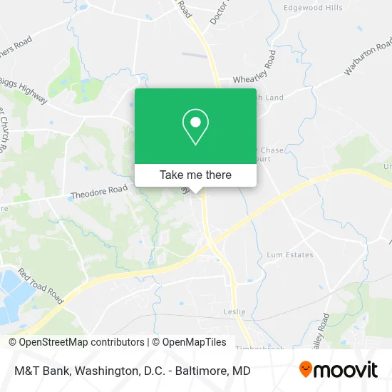 M&T Bank map