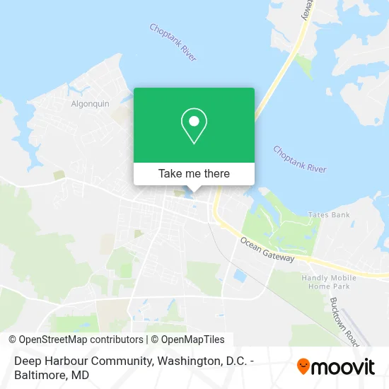 Deep Harbour Community map