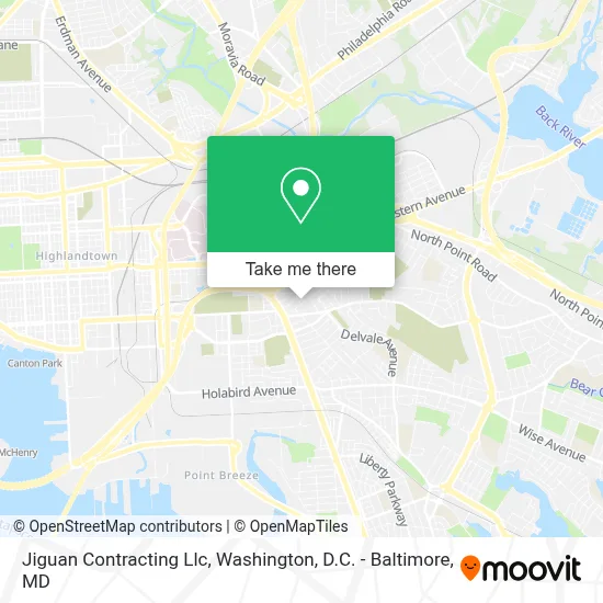 Jiguan Contracting Llc map