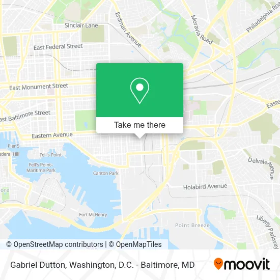 Gabriel Dutton map