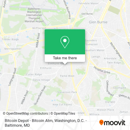 Bitcoin Depot - Bitcoin Atm map