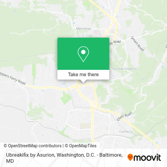 Ubreakifix by Asurion map