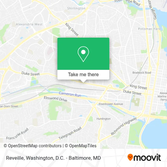 Reveille map
