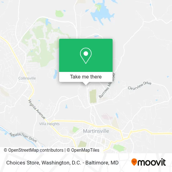 Choices Store map