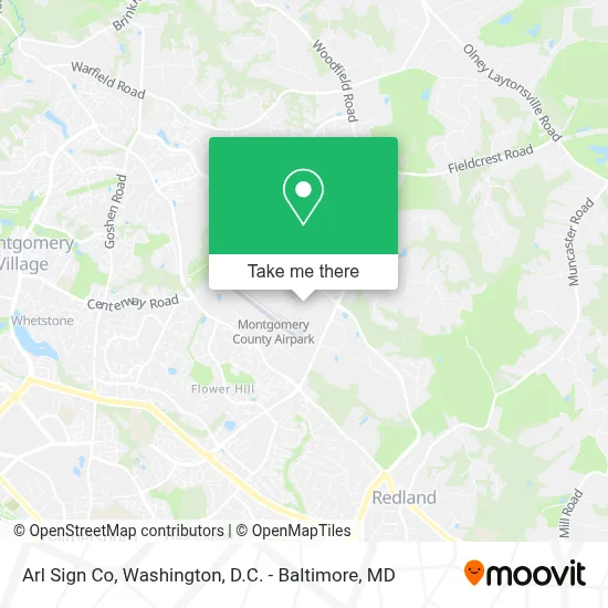 Arl Sign Co map