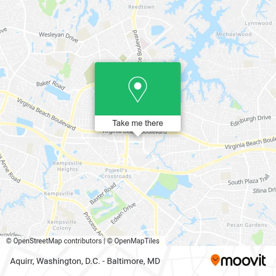 Aquirr map