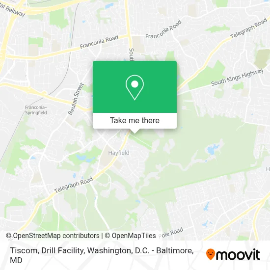Tiscom, Drill Facility map