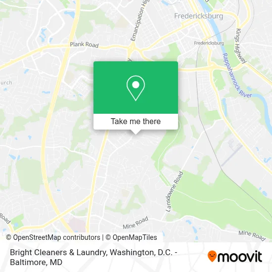 Bright Cleaners & Laundry map