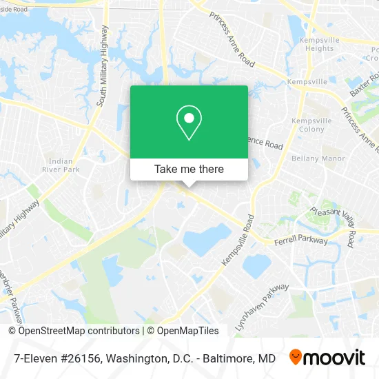 7-Eleven #26156 map