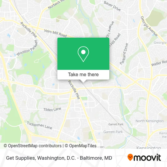 Get Supplies map