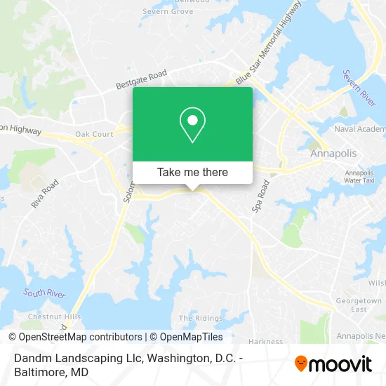 Dandm Landscaping Llc map