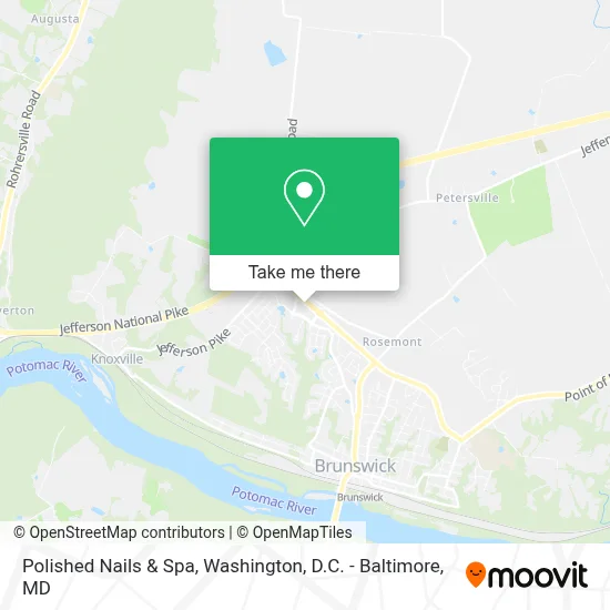 Polished Nails & Spa map