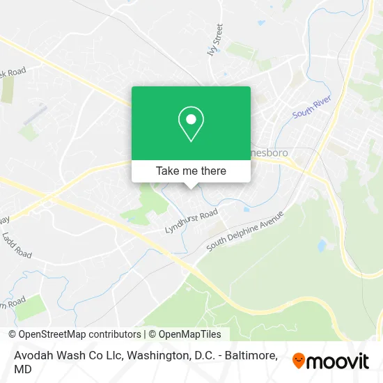 Avodah Wash Co Llc map