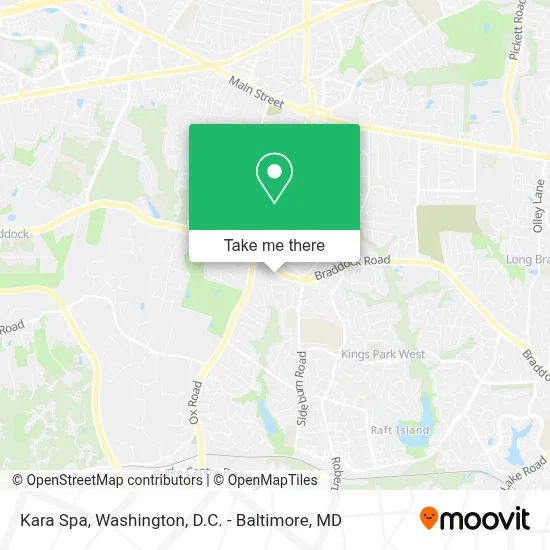 Kara Spa map