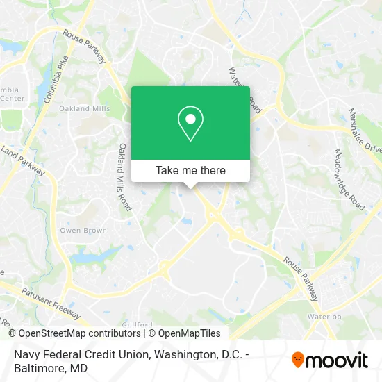 Navy Federal Credit Union map