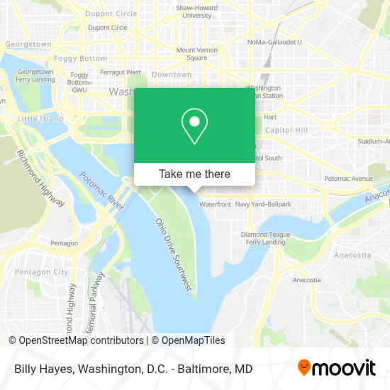 Billy Hayes map