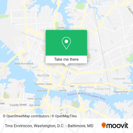 Tms Envirocon map