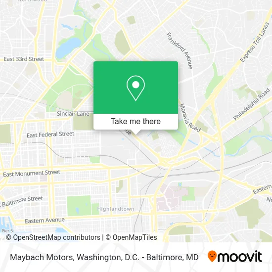 Maybach Motors map