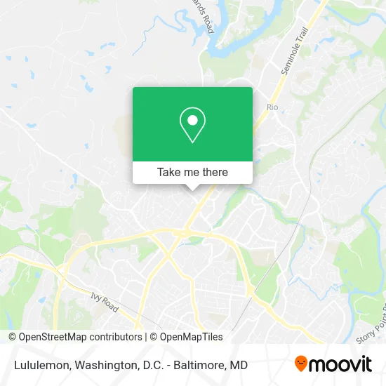 Lululemon map
