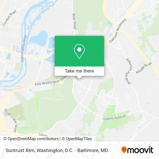 Suntrust Atm map