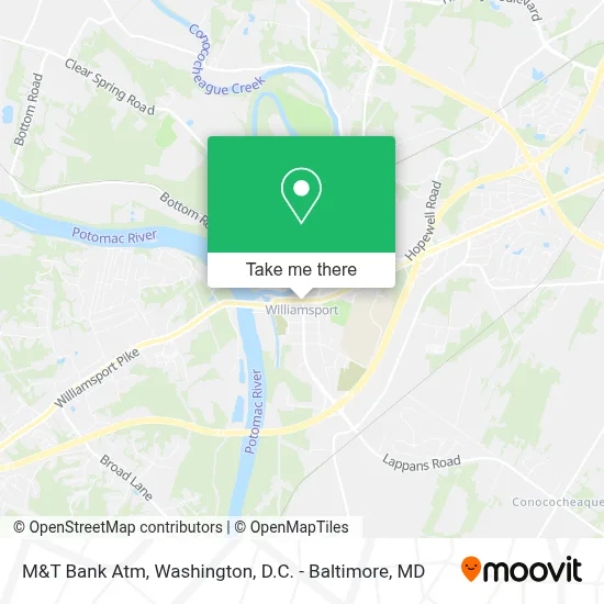 M&T Bank Atm map