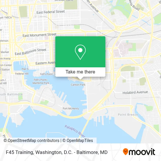 F45 Training map
