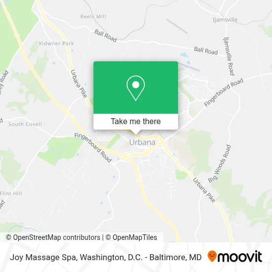 Joy Massage Spa map