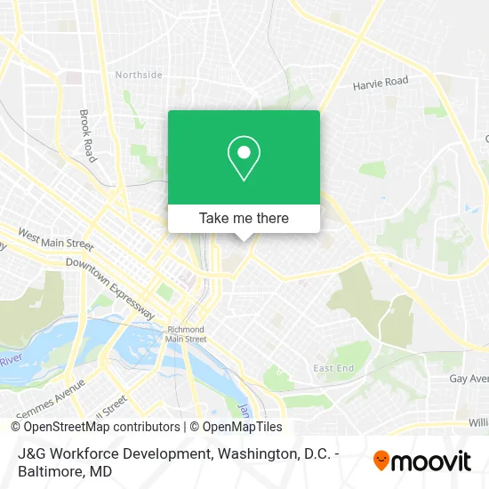 J&G Workforce Development map