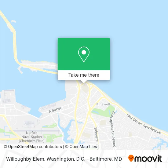 Willoughby Elem map