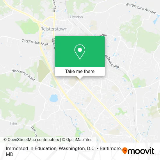Immersed In Education map