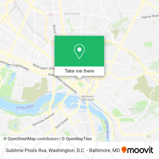 Sublime Pools Rva map
