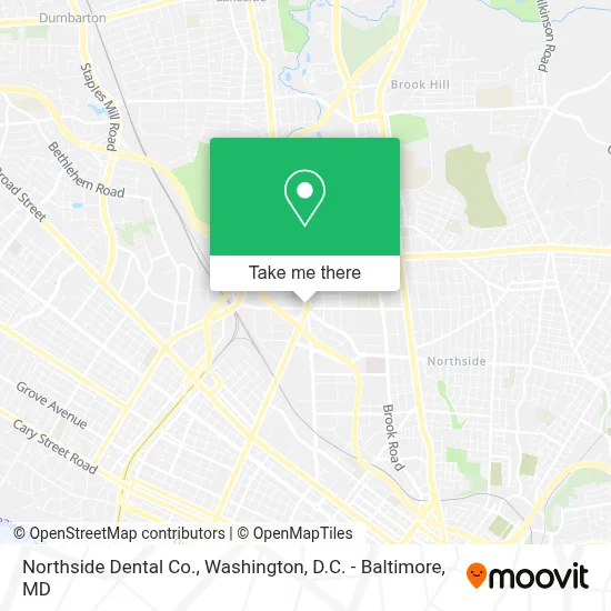 Northside Dental Co. map