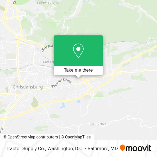 Tractor Supply Co. map