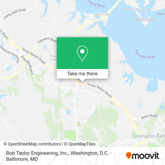 Bob Taylor Engineering, Inc. map