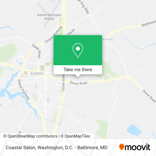 Coastal Salon map