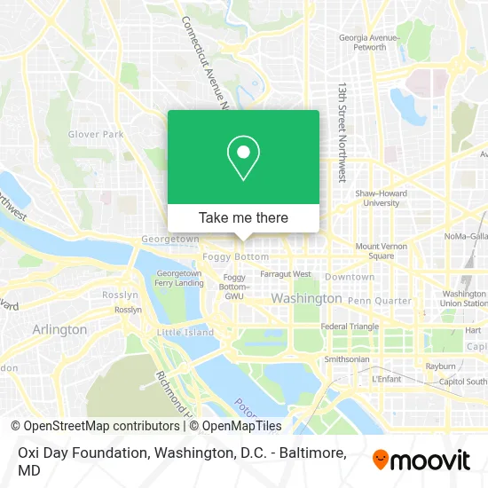 Oxi Day Foundation map