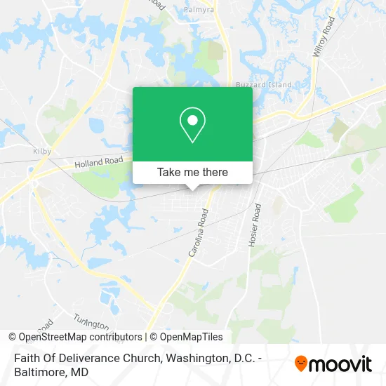 Faith Of Deliverance Church map