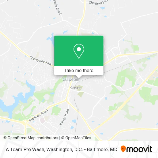 A Team Pro Wash map