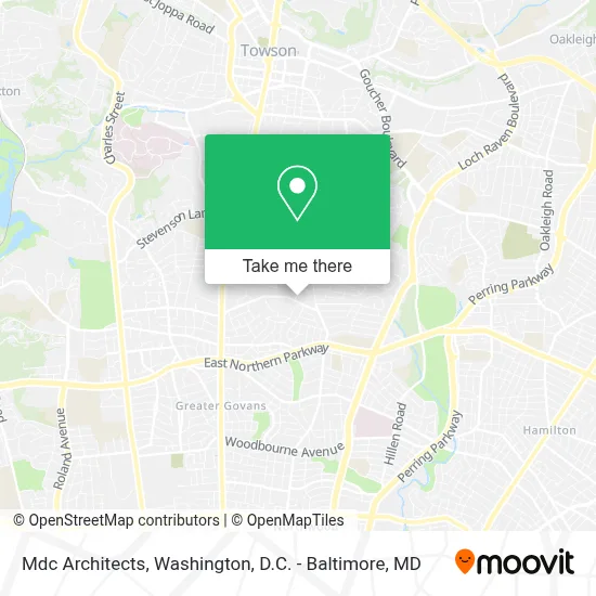 Mdc Architects map