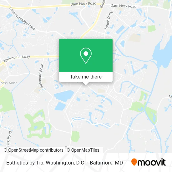 Esthetics by Tia map