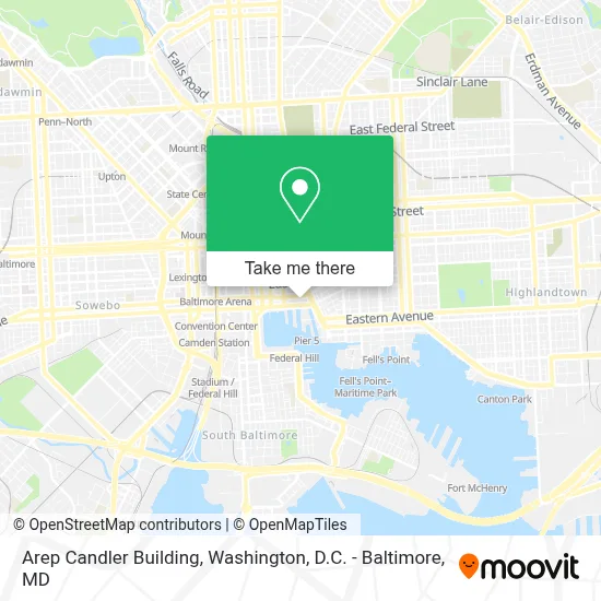 Arep Candler Building map